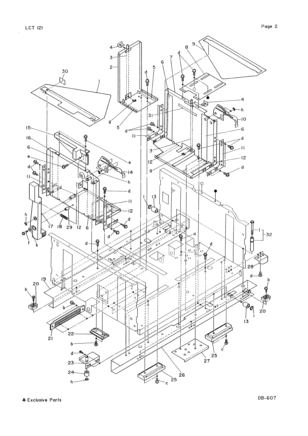 Konica-Minolta Options DB-607 Parts Manual-3